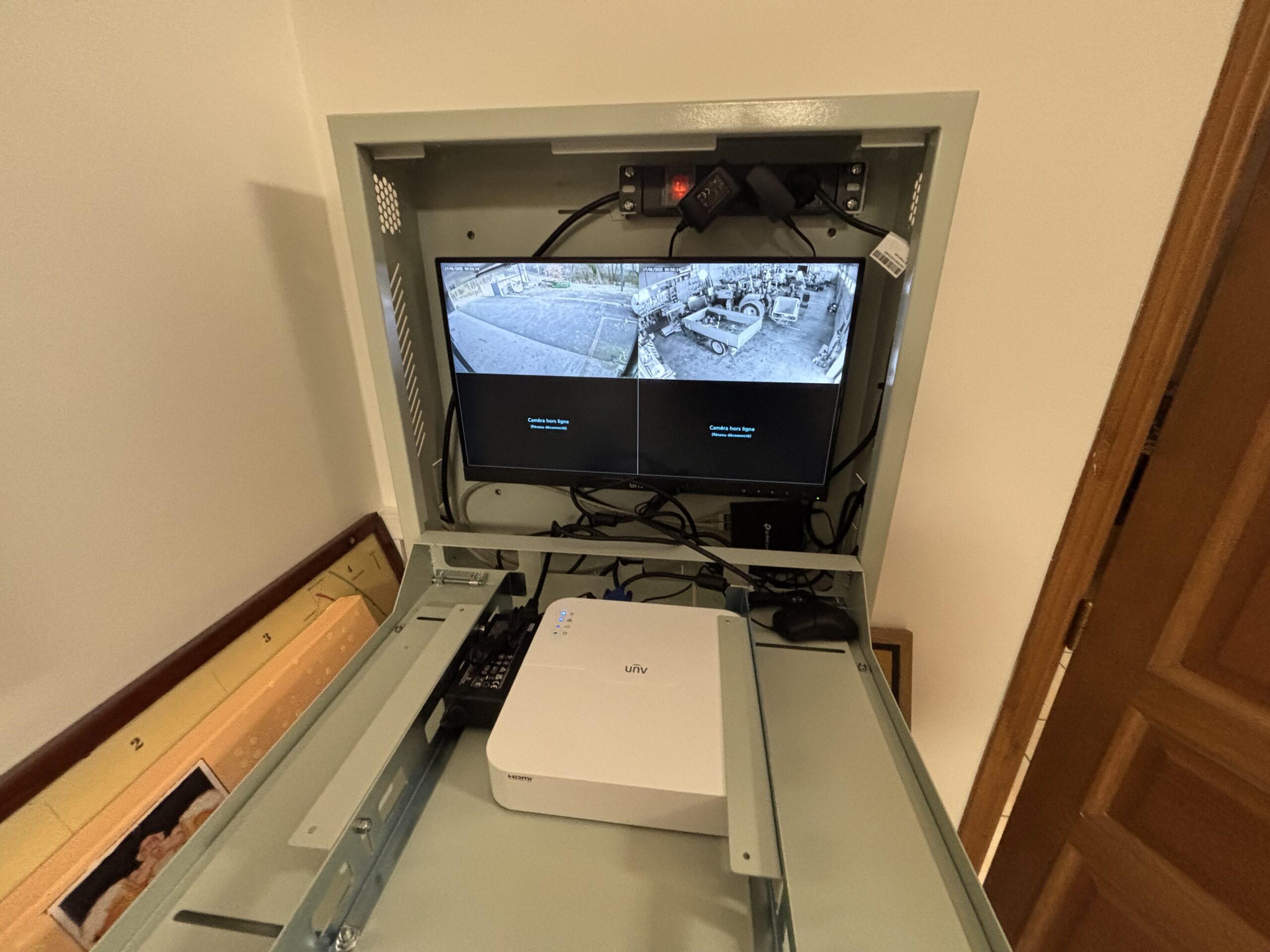 Installation mairie avec écran déporté