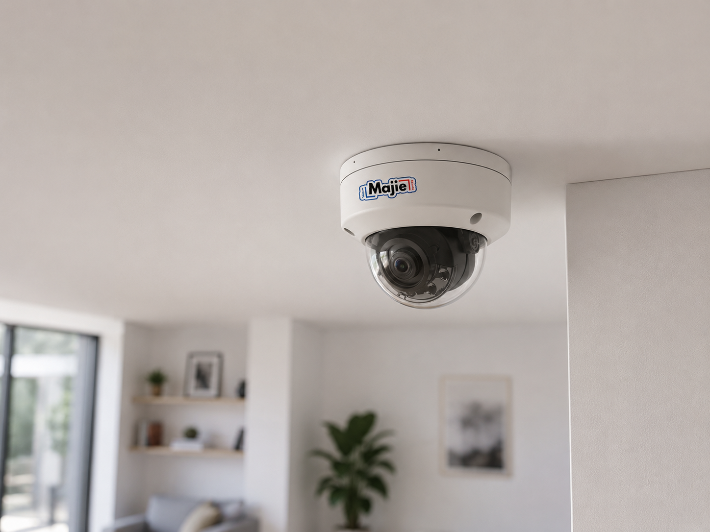 Caméra dôme de vidéosurveillance